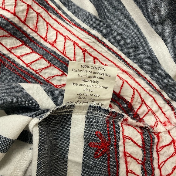 Mud Pie Embroidered Cotton Dress - Picture 9 of 9